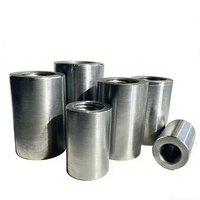 Acoplador de Rosca Recta para Varilla Corrugada HRB400 Estándar Nacional, Galvanizado, Proceso de Laminación de Roscas, Resistencia a la Tracción Estable y Fuerte