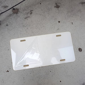 Matrícula de coche en blanco, rojo y negro, metal de aluminio, tamaño <span class=keywords><strong>4</strong></span> "<span class=keywords><strong>X</strong></span> <span class=keywords><strong>7</strong></span>" y 6 "<span class=keywords><strong>x</strong></span> 12" en stock - Product Image 4