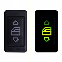 Interrupteur à bascule momentané à 3 positions avec LED, commande de fenêtre pour voiture, camping-car, bateau, modification automobile, plusieurs modèles disponibles