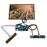 Placa Controladora de Pantalla LCD LVDS y EDP, Placa Controladora RTD2513 V2.1 VGA, Compatible con Convertidor de 12v para Módulo de Pantalla LCD