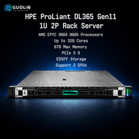 Nouveau serveur d'hébergement cloud de virtualisation HPE ProLiant DL365 Gen11 1U d'origine