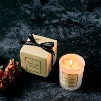 Trendige Handgefertigte 3D-Pfingstrosen-Duftkerze im Becher Geschenkset für Festliche Anlässe Raumduft-Dekoartikel