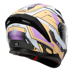 Mát mẻ và phong cách M-4XL kích thước đầy đủ kép Visor Racing xe máy Mũ bảo hiểm cho nam giới và phụ nữ tất cả các mùa sử dụng - Product Image 5
