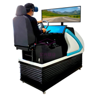 Simulateur de conduite automobile VR 3-DOF, équipement de formation à la conduite de camions, spécialement conçu pour les écoles de conduite