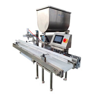 Trémie en forme de U beurre d'arachide Mayonnaise jus boisson émulsion Gel Rotor pompe bande transporteuse Machine de remplissage
