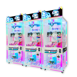 Ánh sáng mát mẻ giải thưởng Clip kỹ năng đồng tiền hoạt động trò chơi Arcade Máy vuốt cần cẩu và kẹp kẹp máy Quà Tặng - Product Image 5