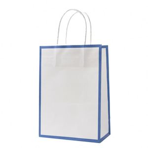 Bolsas de Papel Kraft para Llevar Comida, Bolsa de Papel Blanca Personalizada con su Propio Logotipo - Product Image 4