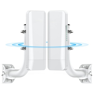 Anten thu sóng mạnh tương thích Starlink, cầu nối Wifi ngoài trời tầm xa 3KM, tần số 5.8G, tốc độ 450Mbps, CPE mới, tích hợp tường lửa - Product Image 6