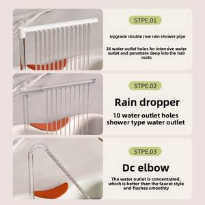 Bol de shampooing gonflable, évier portable, bassin de shampooing léger pour personnes âgées, handicapées, enceintes, blessées, alitées, handicapées - Product Image 3