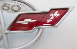 Phare de 50e anniversaire, 1 pièce, badge en aluminium pour <span class=keywords><strong>Chevrolet</strong></span> <span class=keywords><strong>Corvette</strong></span> <span class=keywords><strong>C5</strong></span> 50e anniversaire, 19207387 - Product Image 4