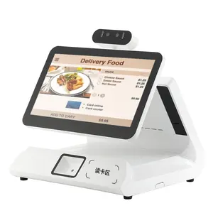 11,6 Zoll Windows Tablet Sistema POS Kassierer Registrier kasse All-in-One Dual-Touchscreen Pos Systems Terminal Machine