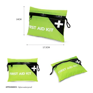 Manufacturer Hot sale Travel Medical Mini Emergency Multi-function First Aid Kit And Bag First-Aid Kit With Whole Medical Tools