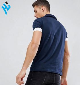 Custom Logo Hot Sell 100% Cotton Causal Comfortable Custom <b>T</b> <b>Shirt</b> Men Stylish With Retro Color Revere <b>Collar</b> Polo <b>Shirt</b> - Product Image 2