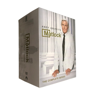 Полный комплект Matlock на 52 DVD-дисках, регион 1, <span class=keywords><strong>Blu-ray</strong></span>, классическая музыка, фильмы и сериалы для взрослых, оптовая продажа, бесплатная доставка - Product Image 1
