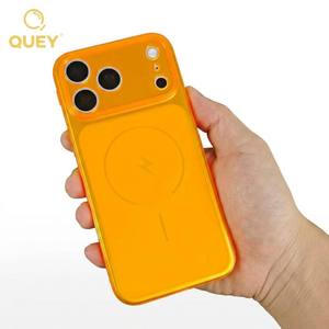 <span class=keywords><strong>Coque</strong></span> de téléphone en TPU mat élégante en gros pour <span class=keywords><strong>iPhone</strong></span> 17 Pro Max <span class=keywords><strong>iPhone</strong></span> 15 Pro Max sans aimant, impression Lightning, 5 couleurs personnalisables - Product Image 5