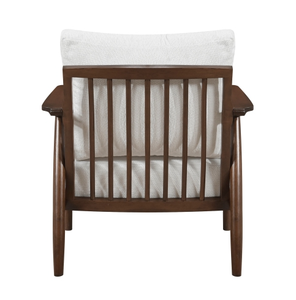 Fauteuil inclinable en tissu moderne pour le loisir - Design ergonomique et durable avec pieds en bois pour le salon et la maison - Product Image 6