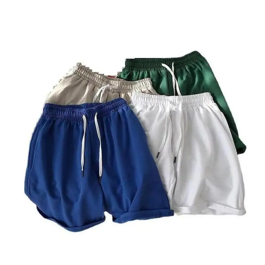 Männer kurze Hosen rosa doppelt gefüttert Gsm Hommes Beach Jogging lose ganze Verkauf Bulk Mma anpassbare 7-Zoll-Bein Athletic Shorts Männer