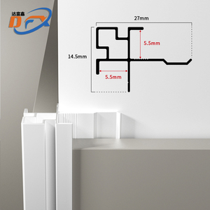 Dafuxin – Profilé décoratif en aluminium anodisé de 5 mm pour panneaux muraux, usage commercial et résidentiel (villas), durable et écologique, pour intercalaires - Product Image 1