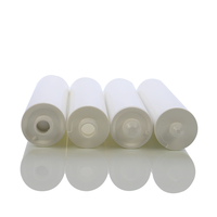 Tube de colle en verre vide de 135 ml et 300 ml, tube de mastic en plastique, cartouche de silicone avec bouchon à bec pointu et piston