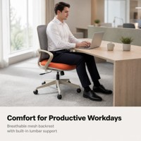 Nouveau style Chaise de bureau ergonomique en gros avec système de suivi lombaire OEM ODM personnalisé, inclinaison à 135 degrés, sans fatigue pour une assise prolongée