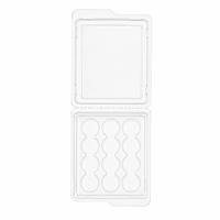Boîte de rangement transparente en PET pour patchs anti-acné, emballage blister pour patchs cosmétiques, plateau en plastique robuste, boîte organisatrice d'outils
