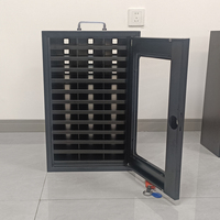 Casier de rangement pour téléphones personnalisé en acier, 48, 38, 36, 32, 30 emplacements, pour écoles et fabricants