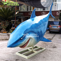 Modèle de requin animatronique d'intérieur pour les parcs à thème et les parcs d'aventure