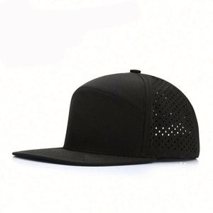 Gorra de Béisbol Deportiva de Alta Calidad para Exteriores, Impermeable, con Cierre a Presión, con Orificios Cortados con Láser, de 7 Paneles - Product Image 4