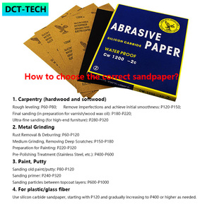 Papel <span class=keywords><strong>de</strong></span> <span class=keywords><strong>Lija</strong></span> Rectangular <span class=keywords><strong>de</strong></span> Carburo <span class=keywords><strong>de</strong></span> Silicio Impermeable, Húmedo y Seco, <span class=keywords><strong>de</strong></span> Dureza Media, Grano 120, Hojas Abrasivas OEM <span class=keywords><strong>para</strong></span> Piedra - Product Image 2
