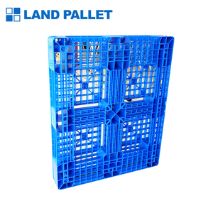 Carte en plastique de grille de champ de la série 4 voies de panneau de palette de logistique de HDPE (6 coureurs) pour la palette d'empilage de cargaison de plancher d'entrepôt - Product Image 2