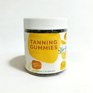 Gomitas Bronceadoras Diarias para Mujeres Adultas, con Astaxantina, L-Tirosina, Licopeno y Complejo Vitamínico, Suplemento para un Bronceado Saludable y Radiante - Product Image 1