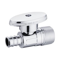 KLOE9317 1/2 "S/J X 1/2" FIP Angle Stop - 1/4-Turn Vannes à boisseau sphérique en laiton de haute qualité avec certificat CUPC NSF pour USA
