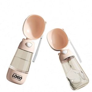 Portable <b>Dog</b> Water <b>Bottle</b>, Outdoor Dispenser and Feeder Cup, Multifunction Leak Proof Pet <b>Drinking</b> <b>Bottle</b> for Promotional Gifts - Product Image 1