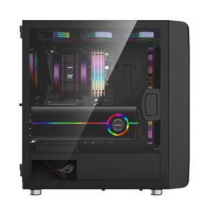 Boîtier de PC de jeu <span class=keywords><strong>ALSEYE</strong></span> avec conception à porte ouverte et support pour refroidisseur d'eau de 360 mm - Product Image 6