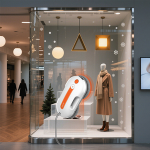 Nettoyeur de vitres intelligent OEM personnalisé, télécommande, application mobile, grand réservoir d'eau, pulvérisation ultrasonique, <span class=keywords><strong>robot</strong></span> pour usage domestique et automobile - Product Image 1