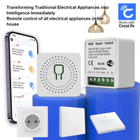 Interruptor Inteligente Mini Cozylife WiFi con Aplicación Inteligente para Control Remoto y Asistente de Voz