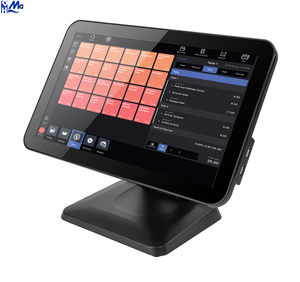 Écran tactile POS 15 pouces LED noir <span class=keywords><strong>4</strong></span>:3, écran capacitif / VGA, support pliable, pour petites entreprises et commerce de détail - Product Image 1