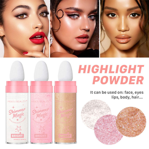 <span class=keywords><strong>Polvo</strong></span> resaltador <span class=keywords><strong>de</strong></span> alta calidad Iluminador <span class=keywords><strong>de</strong></span> contorno cosmético Brillo Hada Rosa <span class=keywords><strong>Polvo</strong></span> suelto Maquillaje <span class=keywords><strong>de</strong></span> alto brillo - Product Image 2