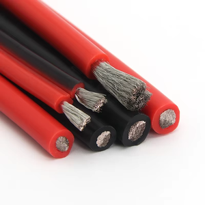 <span class=keywords><strong>Cable</strong></span> eléctrico para panel solar, <span class=keywords><strong>cable</strong></span> de silicona resistente al calor, rojo y negro, calibre <span class=keywords><strong>24</strong></span>, 22, 20, 18, 16, 14, 12, 10, 8, 6, 4 AWG para batería de coche - Product Image 3