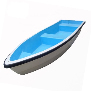 Prix d'usine - Bateau à rames en fibre de verre pour 4 personnes, idéal pour les activités nautiques, la pêche à la dérive et les patrouilles - Product Image 1