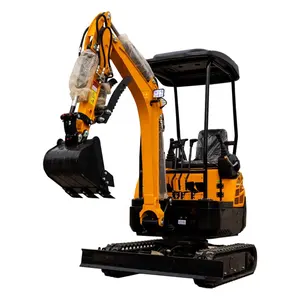 Venta de orugas chinas Kubota Yanmar, accesorios de orugas de goma, 1 tonelada, 1,7 toneladas, 1,8 toneladas, 2 toneladas, 4 toneladas, Mini excavadoras con cabina