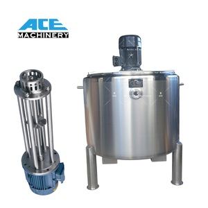 Sistema de Elevación de 200L con Descarga Inclinable, Máquina para Fabricación de Cosméticos, Equipo de Producción de Gel, Pasta y Ungüento, Mezclador Homogeneizador al Vacío - Product Image 1