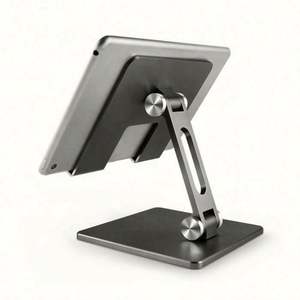 Wholesale Custom Adjustable Aluminium Mobile Phone & Desktop <b>Tablet</b> Stand Business & Promotional Gift Idea - Product Image 4