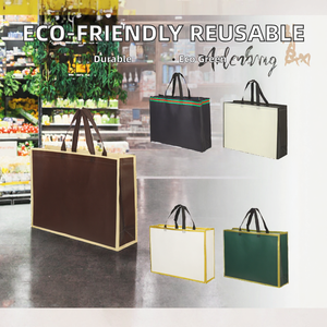Recycled Non-Woven <b>Shopping</b> <b>Bag</b> Reusable Heavy Duty <b>Foldable</b> Carry <b>Bag</b> Promotional Grocery Tote - Product Image 2