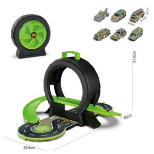Nouveau Design Orbital Parking Lot <span class=keywords><strong>Jouet</strong></span> Voiture De Course Piste <span class=keywords><strong>Jouet</strong></span> Ingénierie Pneu <span class=keywords><strong>Garage</strong></span> Jeu Ensemble DIY Assemblé Parking Fente Jouets - Product Image 1