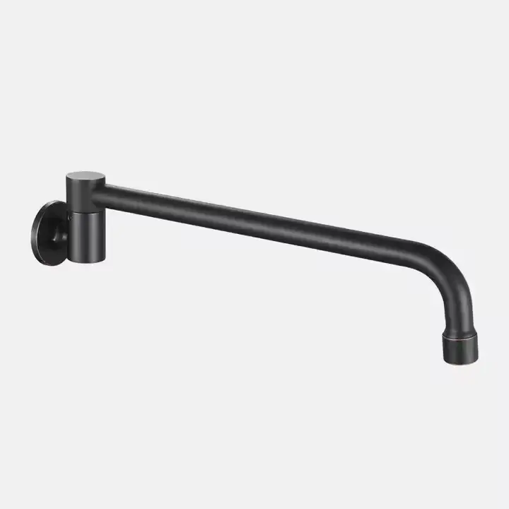 Oil Rubbed Bronze Finished Brass Wall Mounted Kitchen Faucet Tap Hot Sale Custom Color Sink Tap