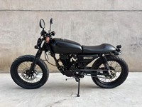 Scooter 2 temps 150cc Euro4 Vintage 2025, nouveau design F68 Cafe Racer Chopper, certifié Euro EEC COC