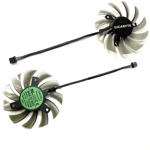 3PIN T128010SM ใหม่เครื่องทำความเย็น GPU <span class=keywords><strong>GTX1030</strong></span> 0.2A DC 12V สำหรับ Gigabyte GeForce GT 1030 2GB OC กราฟิกการ์ด - Product Image 3