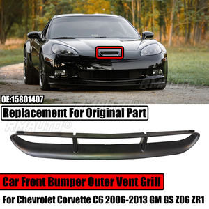 Pour Chevrolet C6 Corvette GM GS Z06 ZR1 2006-2013, calandre supérieure de pare-chocs avant, grille extérieure, 15801407, kit de remplacement de carrosserie - Product Image 1