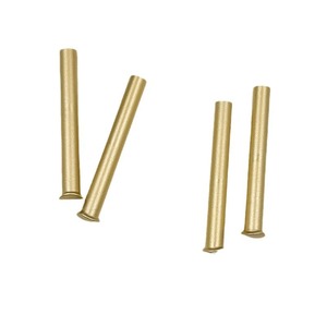 Cnc Machined Brass <b>Pin</b> Cylindrical Head Smooth Surface General Use 46mm Diameter 200mm Length Finishing Accuracy - Product Image 1